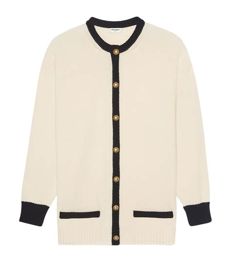 saint laurent cashmere cardigan.